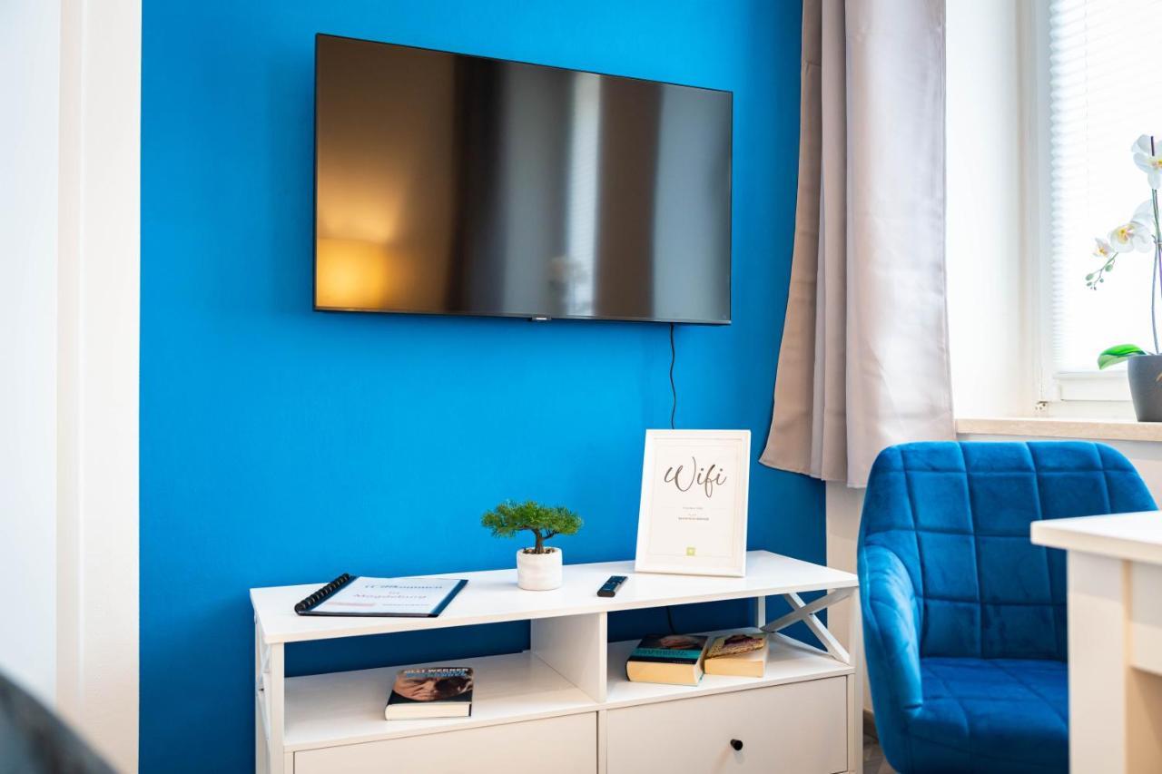 Apartmento Blue Magdeburg - Zentral - Wifi - Netflix Экстерьер фото